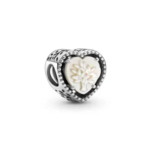 (imagine pentru) Talisman Pandora Inima si arborele genealogic ajurată din argint - 799413C01