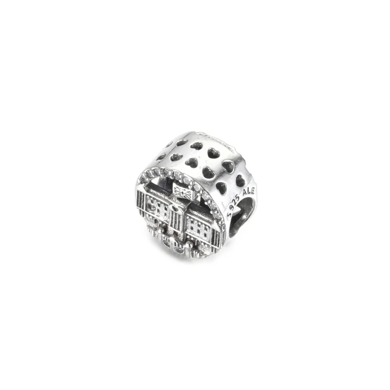 (imagine pentru) Talisman Pandora Spumant Palatul Buckingham din argint - 799382C01 - Vizualizare 2