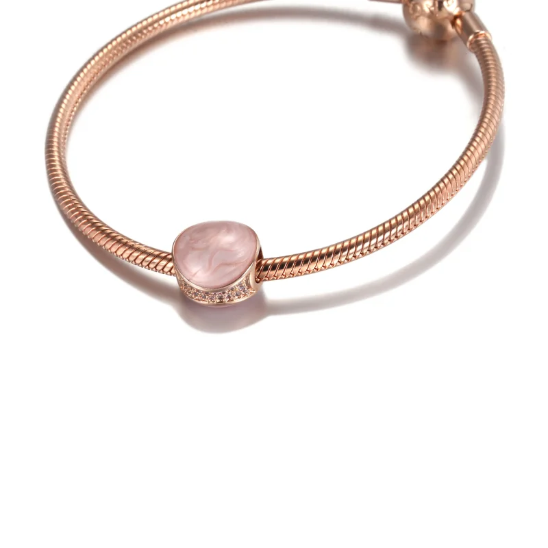 (imagine pentru) Talisman Pandora Vârtej roz din argint - 789306C01 - Vizualizare 5