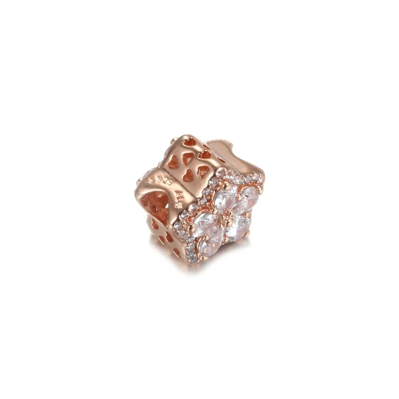 (imagine pentru) Talisman pavé cu fulg de nea strălucitor - 789224C01 - Vizualizare 2