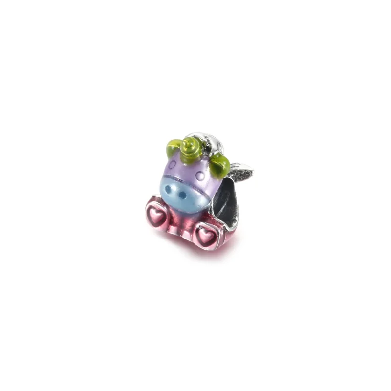 (imagine pentru) Talismanul Unicornul Bruno în culorile curcubeului - 799353C01 - Vizualizare 2