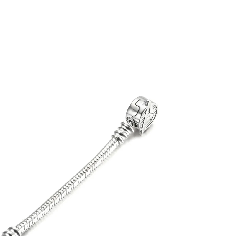 (imagine pentru) Brățară Pandora Moments Marvel The Avengers Logo Clasp Snake Chain - 590784C00 - Vizualizare 4