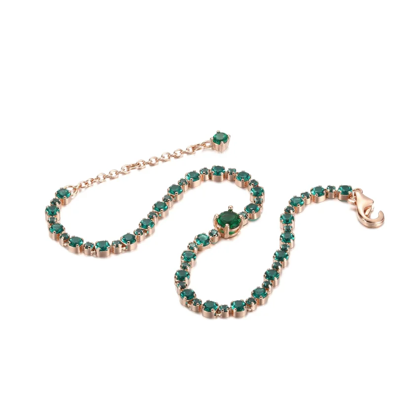 (imagine pentru) Brățară PANDORA Sparkling Pavé Tennis - 580044C01 - Vizualizare 3