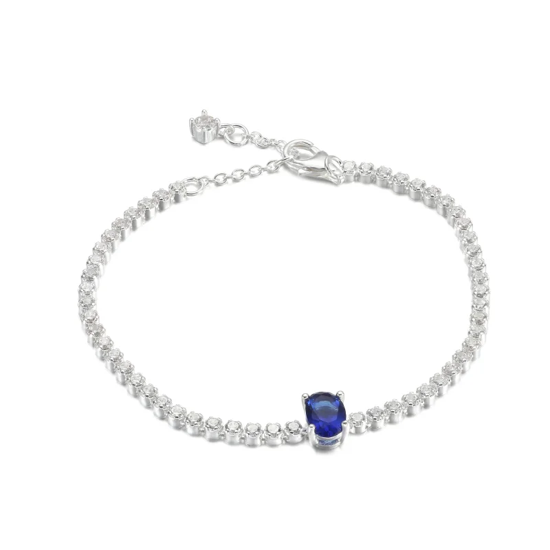 (imagine pentru) Bratara PANDORA Sparkling Pavé Tennis - 590039C01 - Vizualizare 2
