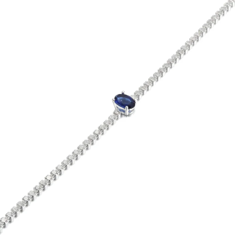 (imagine pentru) Bratara PANDORA Sparkling Pavé Tennis - 590039C01 - Vizualizare 5