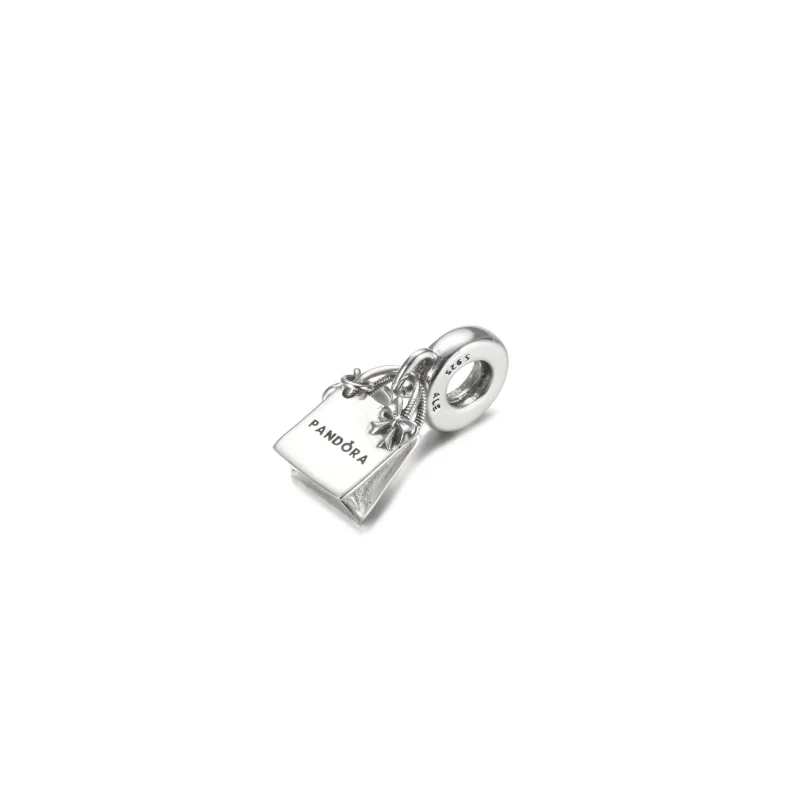 (imagine pentru) Breloc Pandora Shopping Bag - 799536C00 - Vizualizare 2