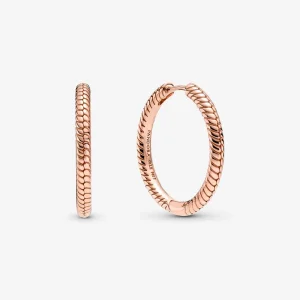 (imagine pentru) Cercei Pandora Moments Charm Hoop - 289532C00