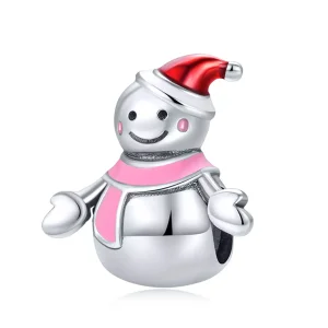 (imagine pentru) Charm Miss Snow în stil Pandora, argintiu - SCC854