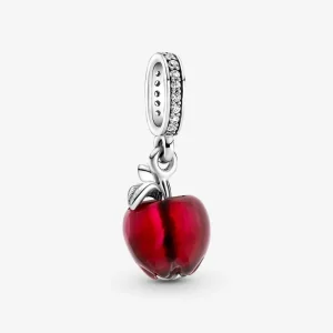 (imagine pentru) Charm PANDORA din sticlă de Murano cu măr roșu - 799534C01