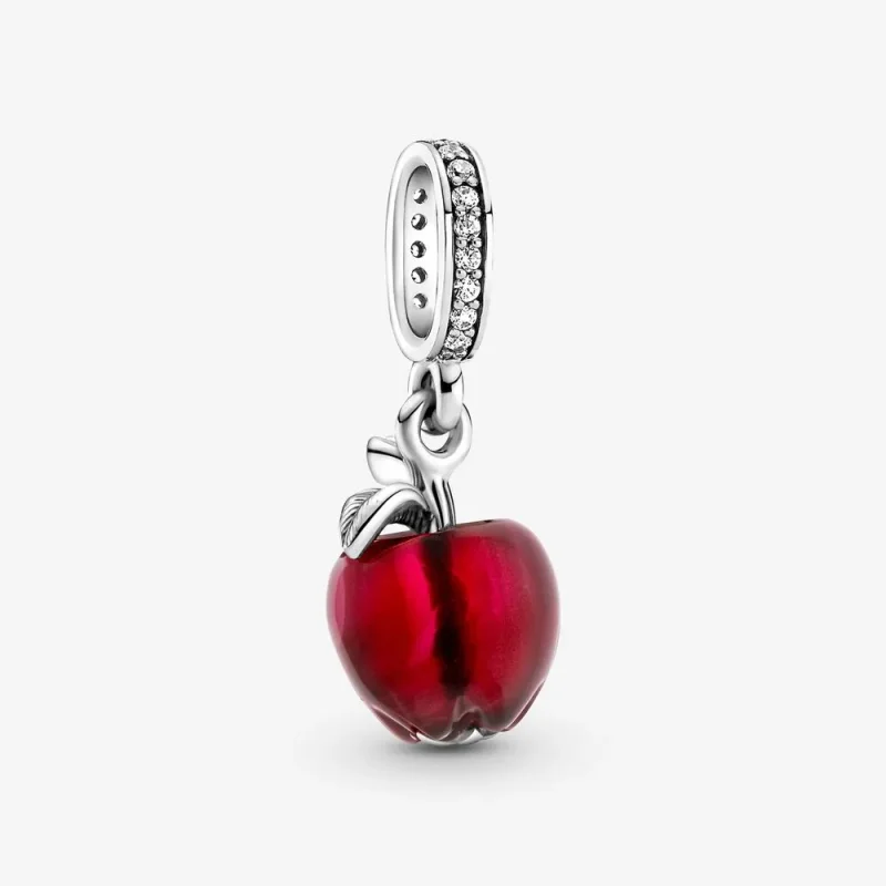 (imagine pentru) Charm PANDORA din sticlă de Murano cu măr roșu - 799534C01