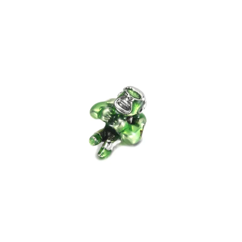 (imagine pentru) Charm PANDORA Marvel The Avengers Hulk - 790220C01 - Vizualizare 2