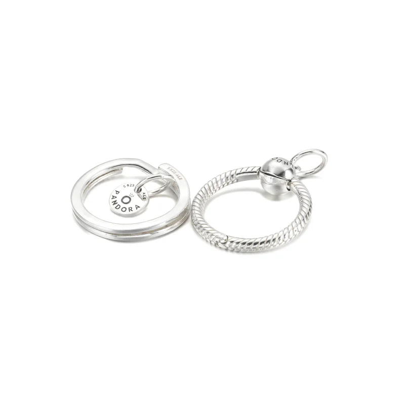 (imagine pentru) Inel cheie Pandora Moments Charm - 399566C00 - Vizualizare 4