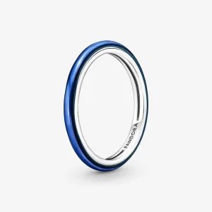 Inel Pandora ME Electric Blue - 199655C02 (imagine pentru) Inel Pandora ME Electric Blue - 199655C02