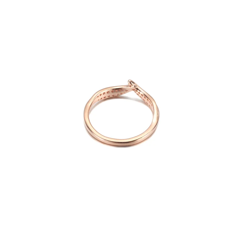 (imagine pentru) Inel PANDORA Sparkling Leaves - 189533C01 - Vizualizare 4