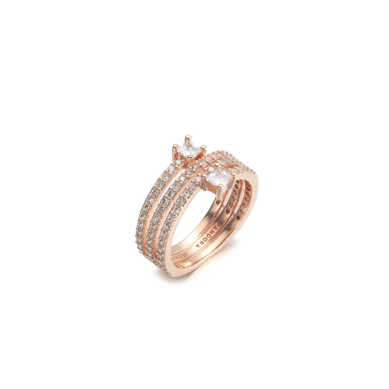(imagine pentru) Inelul PANDORA Triple Spiral - 180051C01 - Vizualizare 3