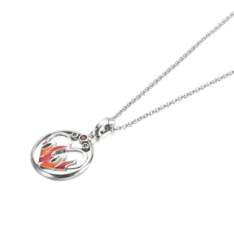 (imagine pentru) Medalionul Pandora ME Fire Inside - 799674C01 - Vizualizare 4
