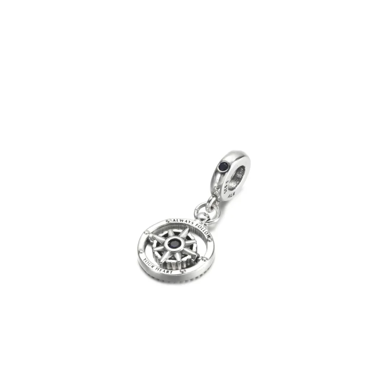 (imagine pentru) Pandantivul PANDORA Spinning Compass - 790099C01 - Vizualizare 2