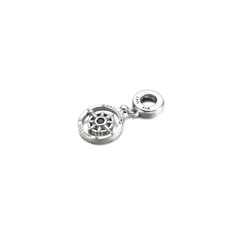 (imagine pentru) Pandantivul PANDORA Spinning Compass - 790099C01 - Vizualizare 4