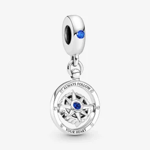 (imagine pentru) Pandantivul PANDORA Spinning Compass - 790099C01