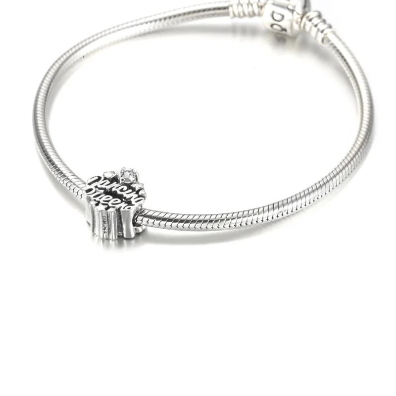 (imagine pentru) PANDORA Breloc Deschis cu Motiv Dansatoare Regală - 799524C01 - Vizualizare 5