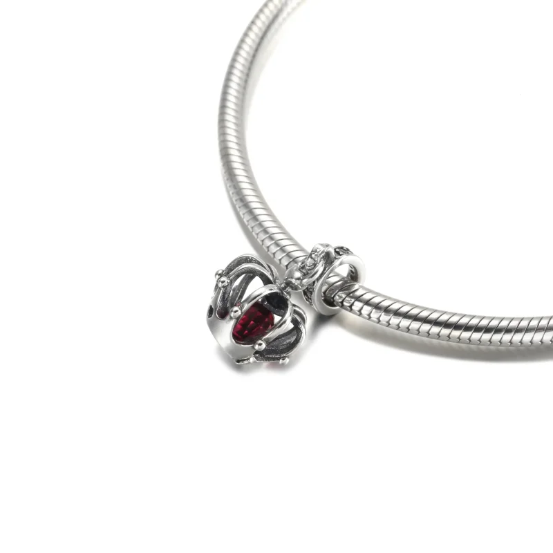 (imagine pentru) PANDORA Breloc Regal cu Coroană - 790231C01 - Vizualizare 5