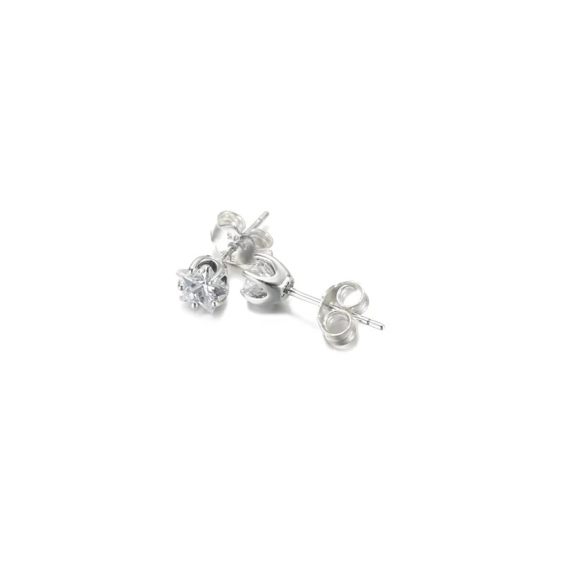 (imagine pentru) PANDORA Cercei cu Stea Sclipitoare Celestial Sparkling - 290023C01 - Vizualizare 3