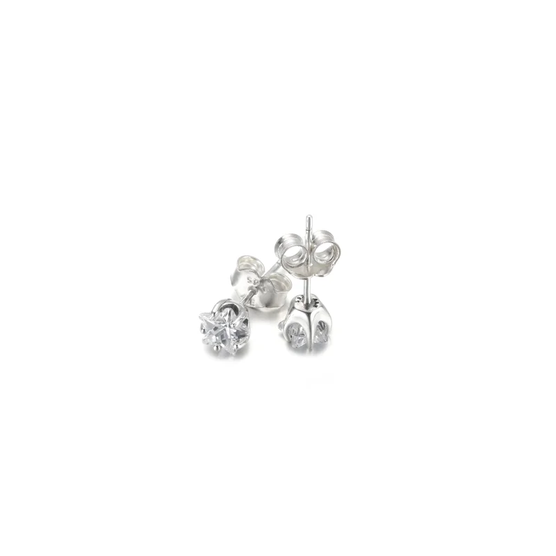 (imagine pentru) PANDORA Cercei cu Stea Sclipitoare Celestial Sparkling - 290023C01 - Vizualizare 4