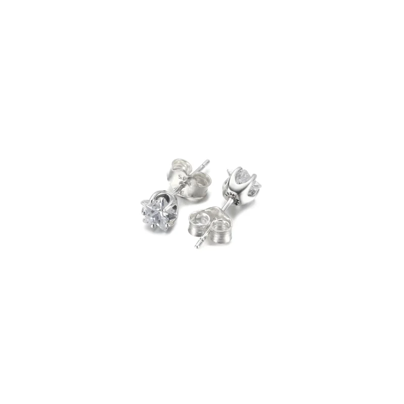(imagine pentru) PANDORA Cercei cu Stea Sclipitoare Celestial Sparkling - 290023C01 - Vizualizare 5