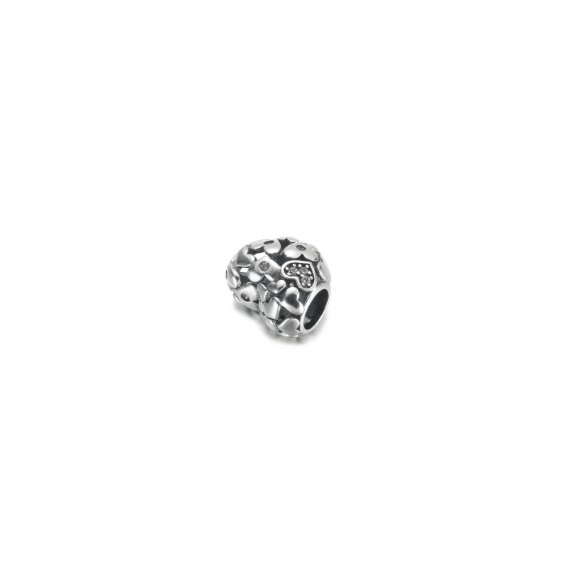 (imagine pentru) PANDORA Charm inimă deschisă strălucitoare - 791061C01 - Vizualizare 3