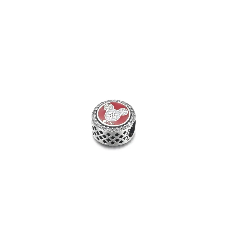 (imagine pentru) Pandora Charm Mickey Happy Holly Days 2021 - P-D-3598 - Vizualizare 3