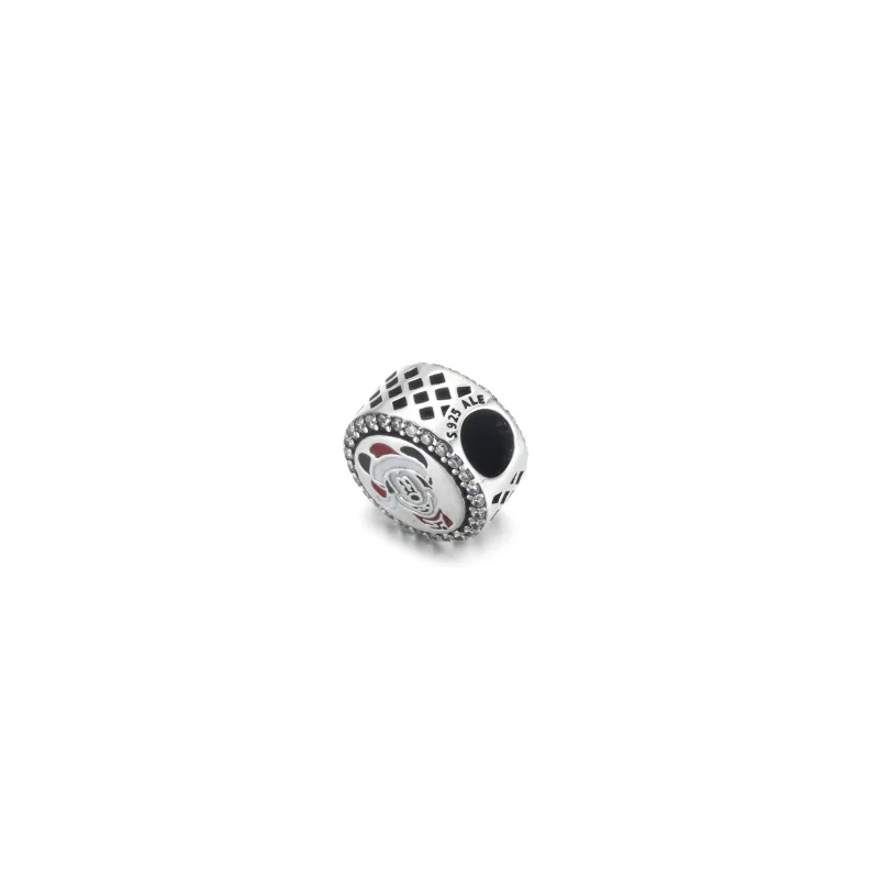 (imagine pentru) Pandora Charm Mickey Happy Holly Days 2021 - P-D-3598 - Vizualizare 4