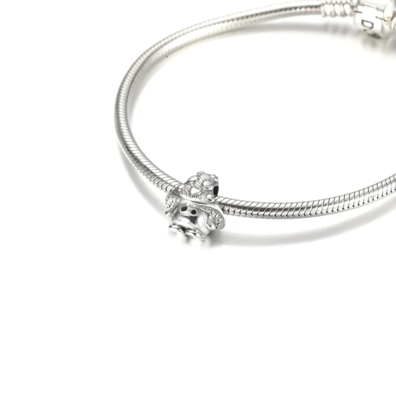 (imagine pentru) PANDORA Charmul Ciupercuță Drăguță - 799528C01 - Vizualizare 5