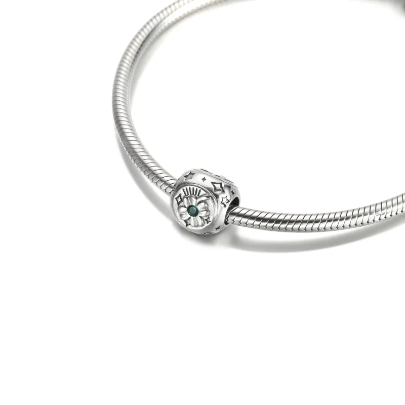 (imagine pentru) PANDORA Clover, Ferăstrău & Trei-chirăriță Charm trisid - 790100C01 - Vizualizare 5