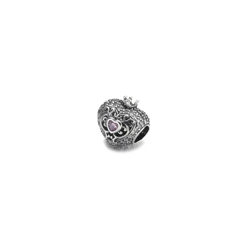 (imagine pentru) PANDORA Căluță Regală & Cârlig Inimă - 790763C01 - Vizualizare 2