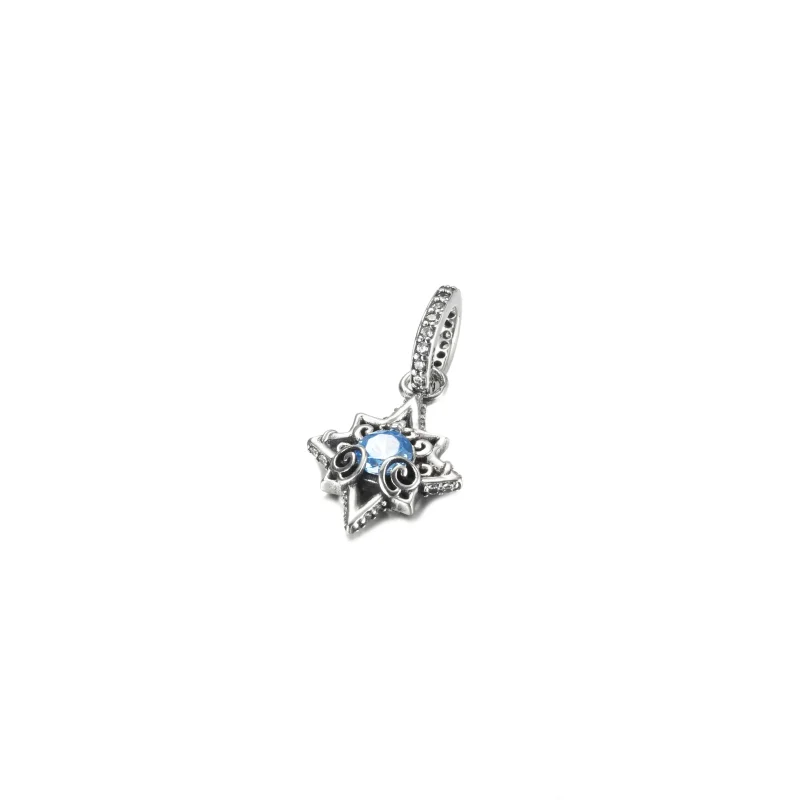 (imagine pentru) PANDORA Disney Cenușăreasa Pandantiv Stea Albastră - 399560C01 - Vizualizare 2