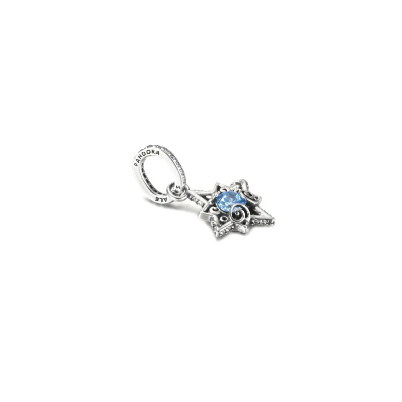 (imagine pentru) PANDORA Disney Cenușăreasa Pandantiv Stea Albastră - 399560C01 - Vizualizare 4