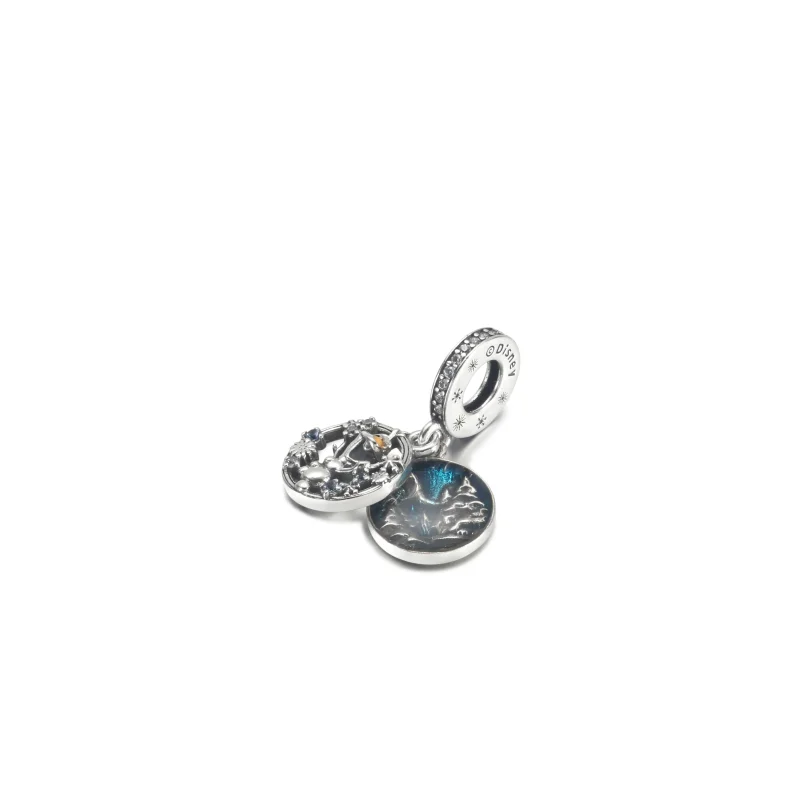 (imagine pentru) PANDORA Disney Frozen Snow Olaf - Pandantiv dublu suspendat - 799638C01 - Vizualizare 2