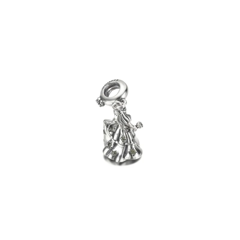 (imagine pentru) PANDORA Disney Frumusețea și Bestia Belle Dansatoare Breloc - 790014C01 - Vizualizare 4