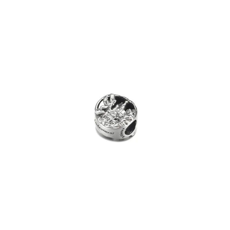 (imagine pentru) PANDORA Disney Frumusețea și Bestia Belle și Prietenii Charm - 790060C00 - Vizualizare 3