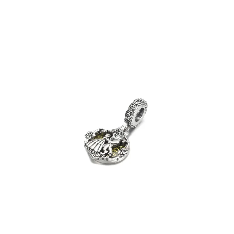 (imagine pentru) PANDORA Disney Frumusețea și Bestia Pandantiv Dansant - 799014C01 - Vizualizare 3
