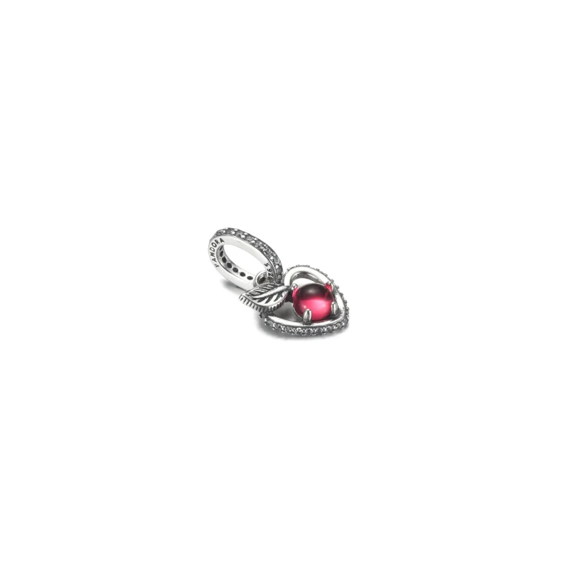 (imagine pentru) PANDORA Disney Lantisor Cu Pandantiv Marul Alba ca Zapada - 399553C01 - Vizualizare 4