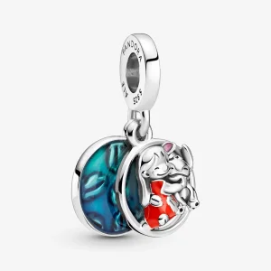 (imagine pentru) PANDORA Disney Lilo & Stitch Amuletă cu pendul - 799383C01