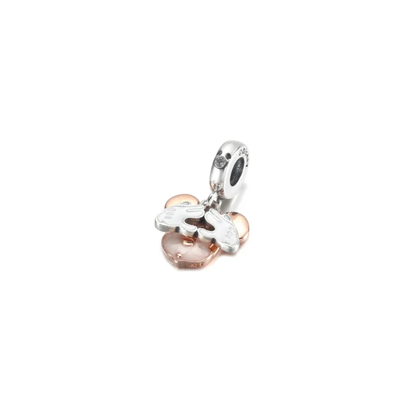 (imagine pentru) PANDORA Disney Mickey Mouse Breloc dublu cu pandantiv - 780112C01 - Vizualizare 4