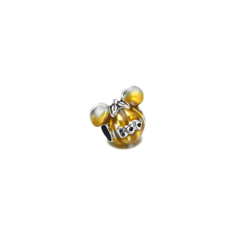 (imagine pentru) PANDORA Disney Mickey Mouse Căsuță cu Dovleac - 799599C01 - Vizualizare 3