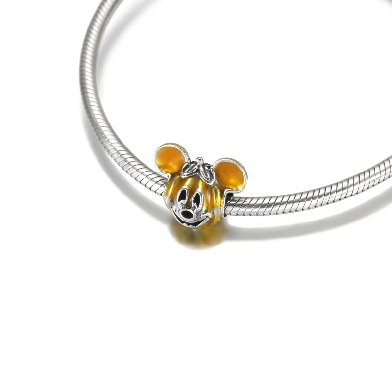 (imagine pentru) PANDORA Disney Mickey Mouse Căsuță cu Dovleac - 799599C01 - Vizualizare 5