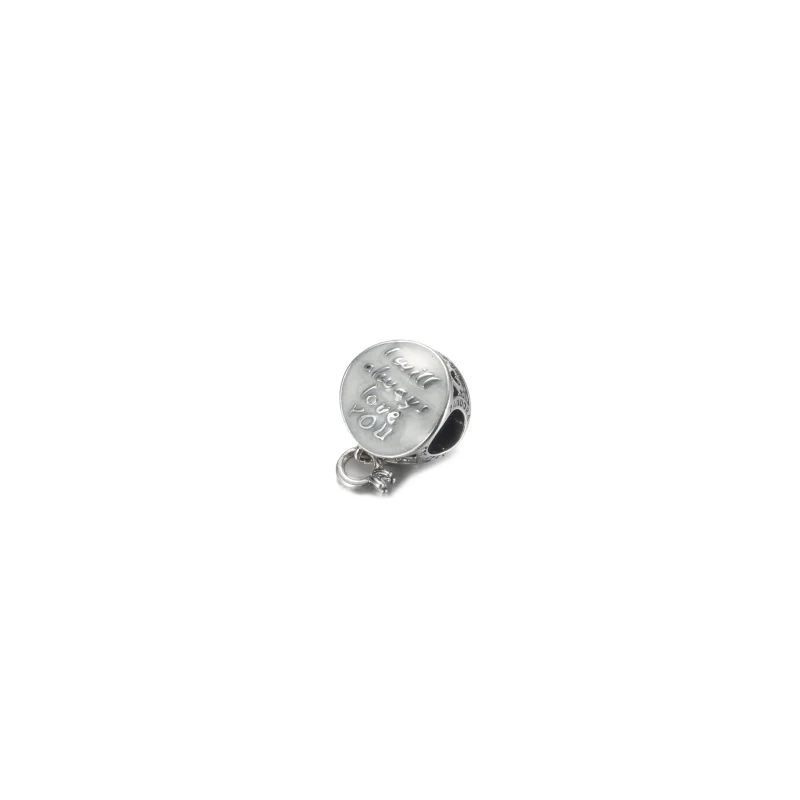 (imagine pentru) PANDORA Disney Mickey Mouse & Minnie Mouse Iubire Eternă Pandantiv - 799395C01 - Vizualizare 3