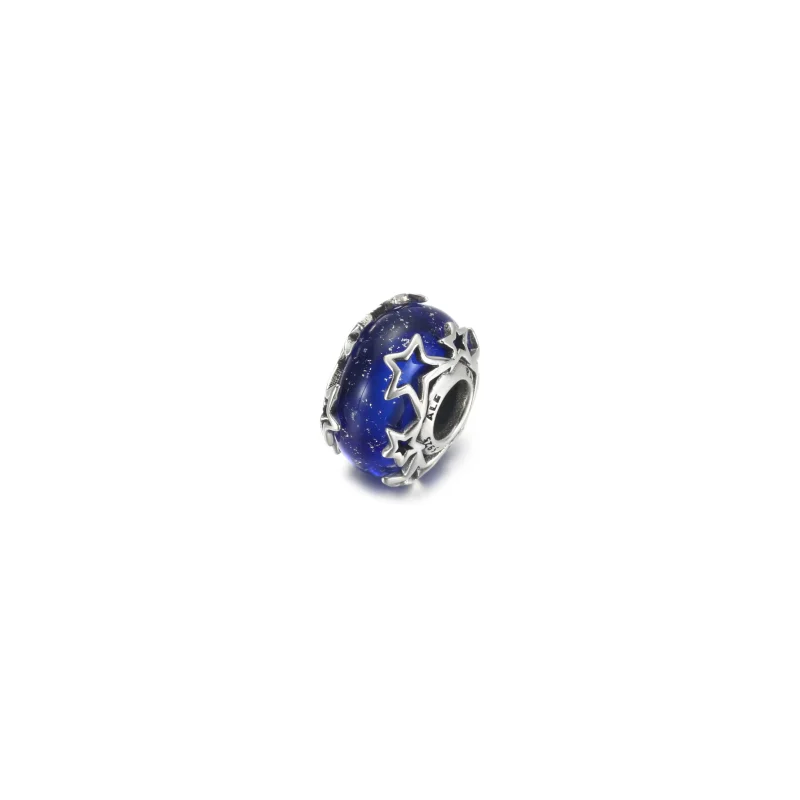 (imagine pentru) PANDORA Galaxy Albastru & Pandantiv Star Murano - 790015C00 - Vizualizare 2