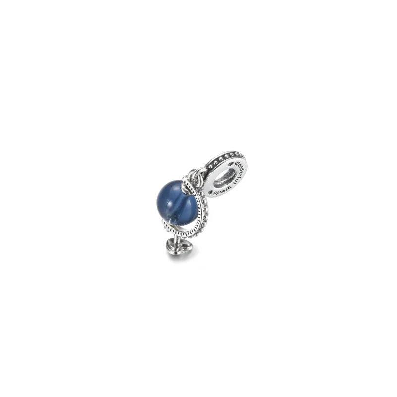 (imagine pentru) PANDORA Glob albastru cu pandantiv - 799430C01 - Vizualizare 4