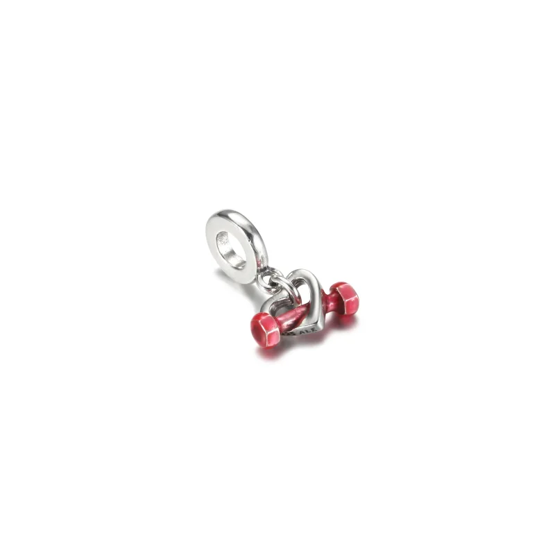 (imagine pentru) PANDORA Greutate pentru fluture și pandantiv inimă - 799545C01 - Vizualizare 2