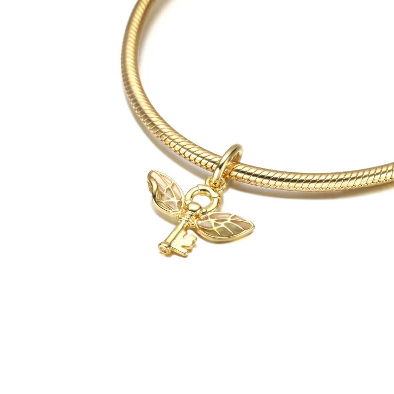 (imagine pentru) PANDORA Harry Potter, Pandantiv Cheie Cu Aripă - 360034C01 - Vizualizare 5